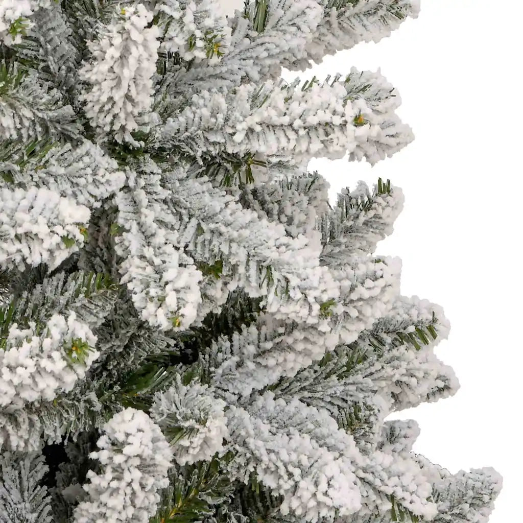 Albero di Natale artificiale con 300 LED Verde e Bianco 210 cm 3395764