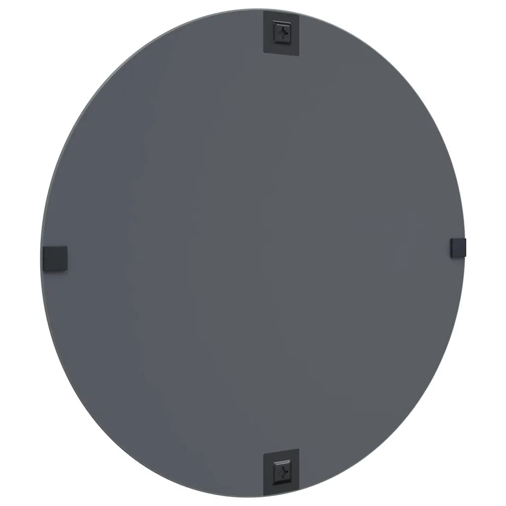 Specchio da parete Rotondo Ø 70 cm vetro temperato 42023016