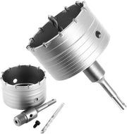Kit di perforazione per cemento e muratura con adattatore SDS-Plus