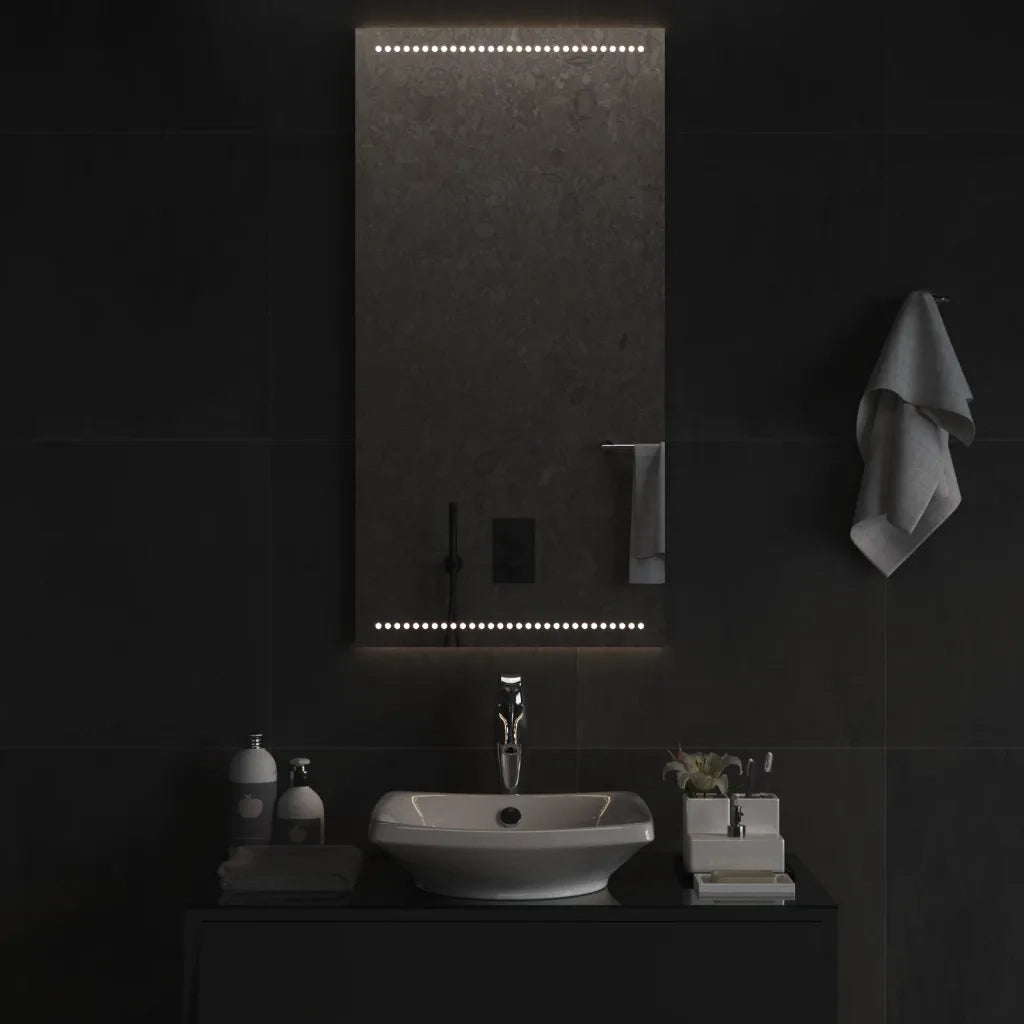 Specchio da Bagno con Luci LED 50x100 cm 3154056
