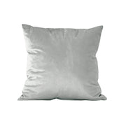 Cuscino quadrato NAURU - 45x45 cm in velluto grigio