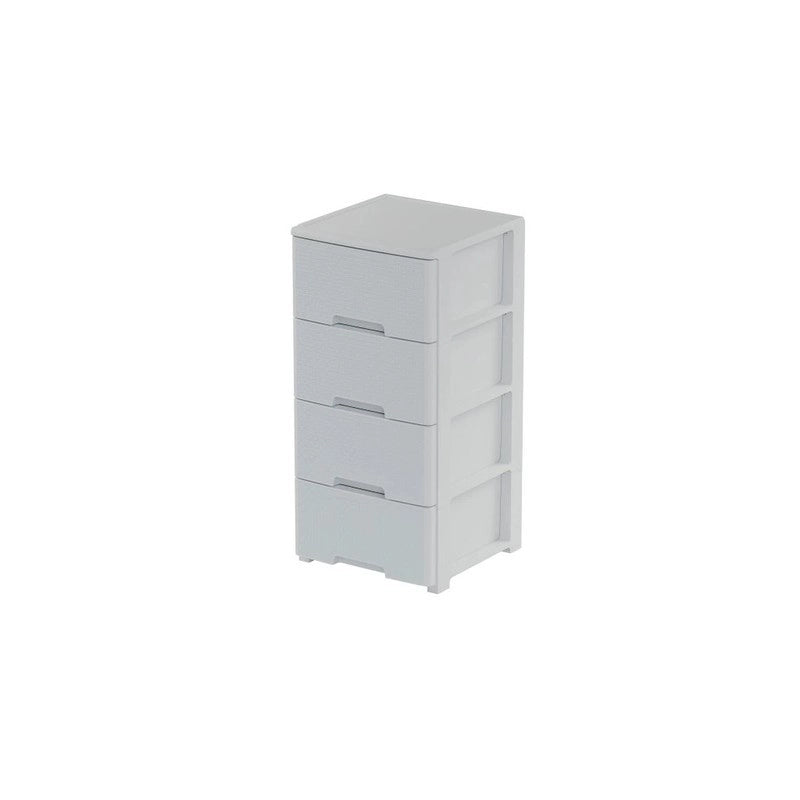 Cassettiera bianca cm 39x38,5x80,5h