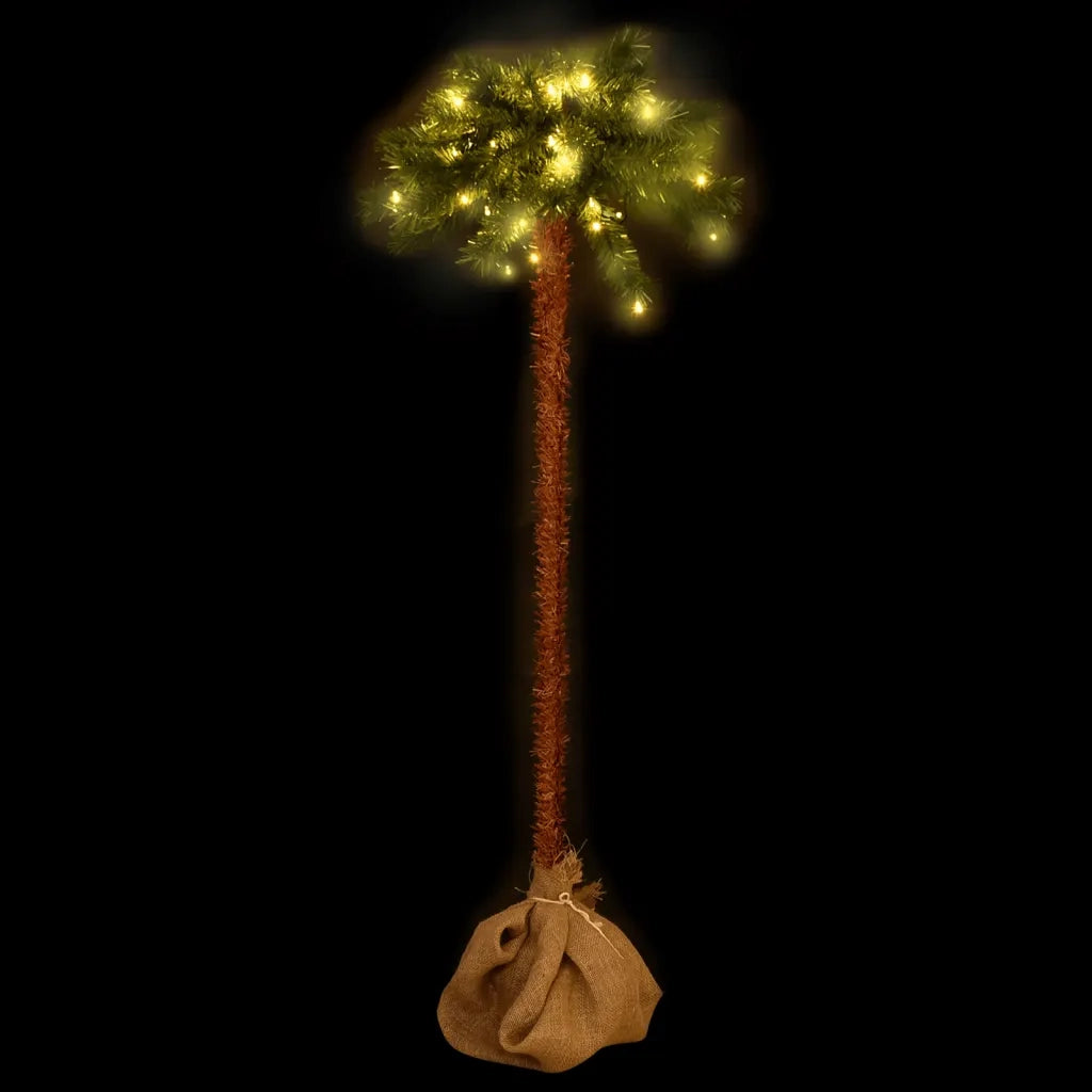 Albero di Natale con LED 150 cm 347633