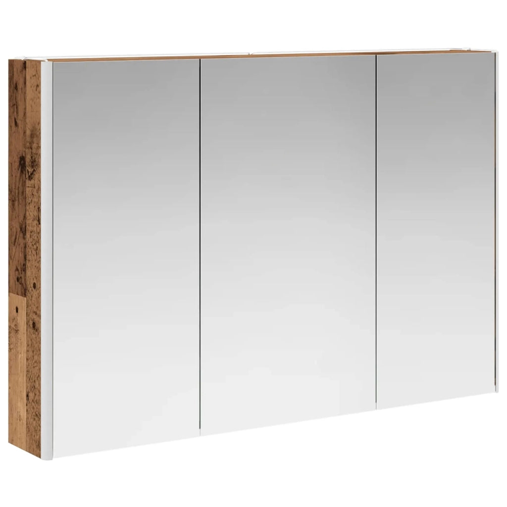 Set di mobili per il bagno 4 pz Legno antico 3406949