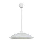 LAMPADA SOSP DUNA 40 1XE27 ALABASTRO BIANCO- 1,0 pz