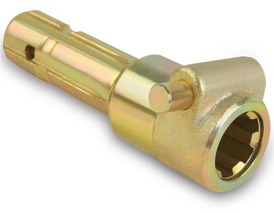 Adattatore di estensione per PTO - Trattore - Installazione semplice - 1-3/8 pollici - Sicurezza - Compatibilità universale - Adatto per trattori da 20 a 45 CV