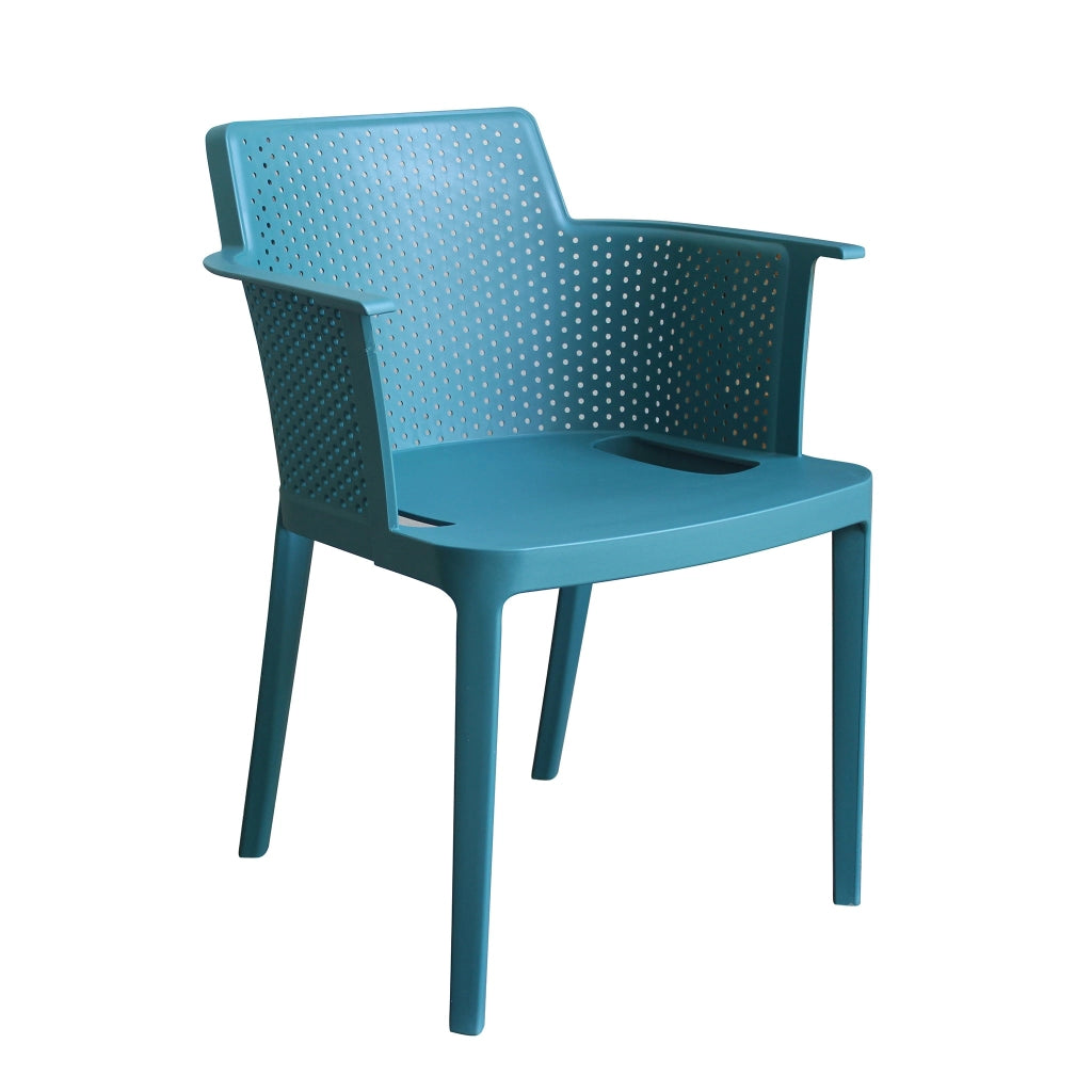 Poltrona da esterno ed interno in Polipropilene cm 60x58x76 5 - KAMALA