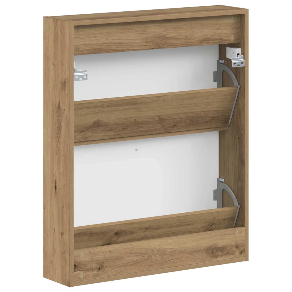 Mobiletto per Scarpe da Muro ARNHEM 71 x 17 x 86 cm 896644