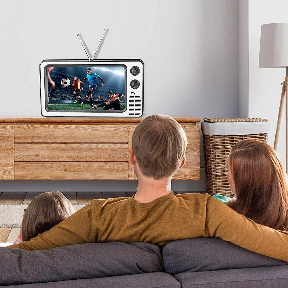 Trade Shop - Lente Ingrandimento Display Schermo Telefono Cellulare Smartphone Forma Di Tv -