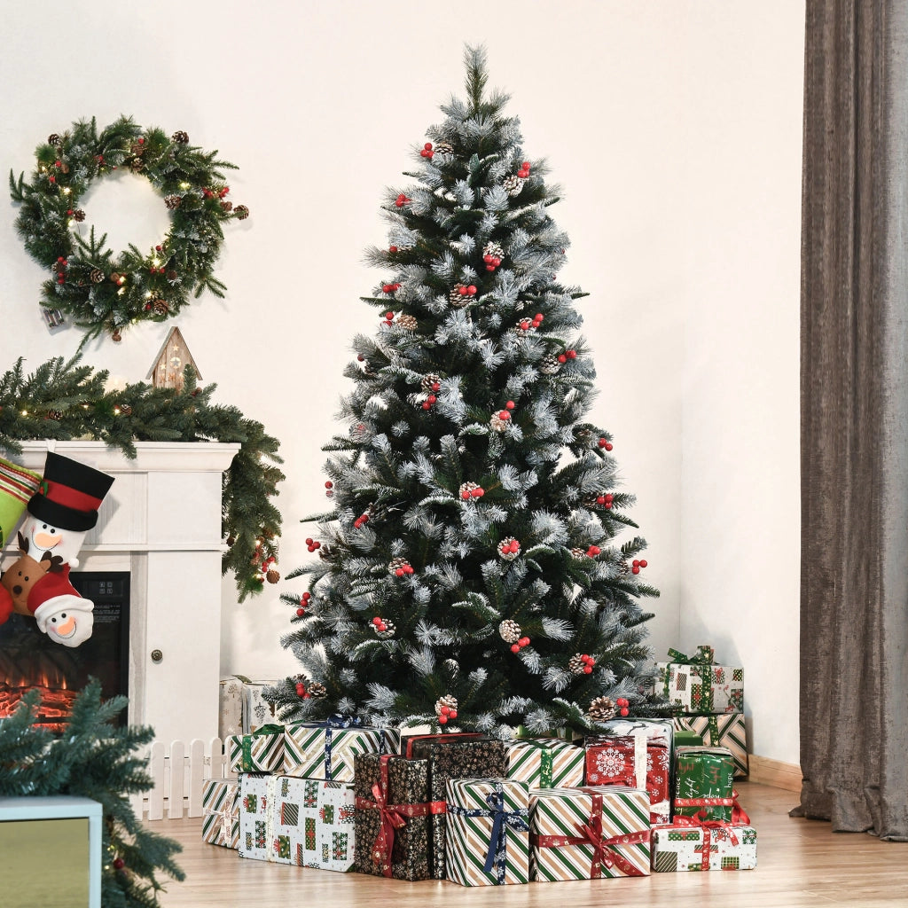 ALBERO DI NATALE INNEVATO