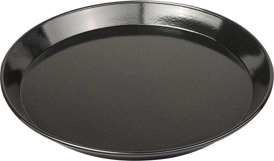Pompa per pizza a forma rotonda - Ø 28 cm - ceramica nera