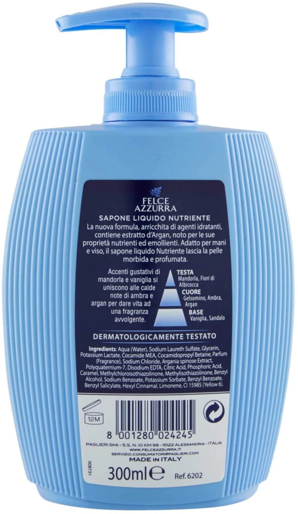 FELCE AZZURRA SAPONE LIQUIDO 300 ML NUTRIENTE