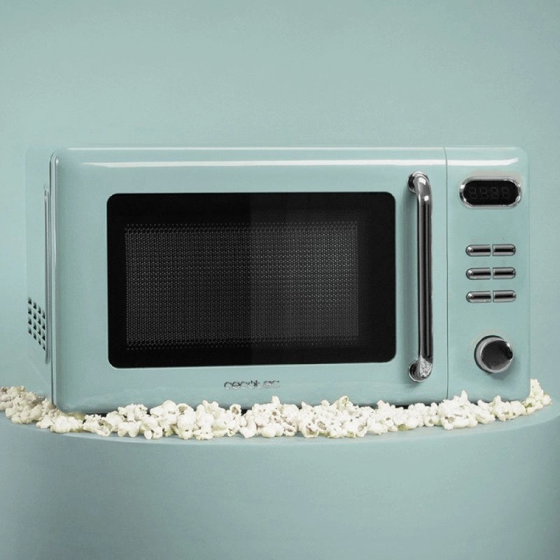 CECOTEC 01712 - Microonde 20l con grill proclean 5110 retro green