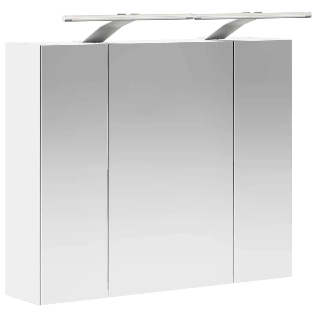 Mobiletto per specchio da bagno Bianco 60 x 14,5 x 50 cm 889079