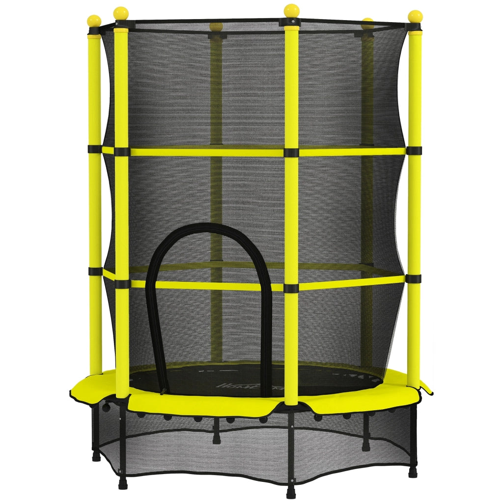 Letto a Soppalco con Rete di Sicurezza ¨C Zephmum ¨C ?140 cm Giallo