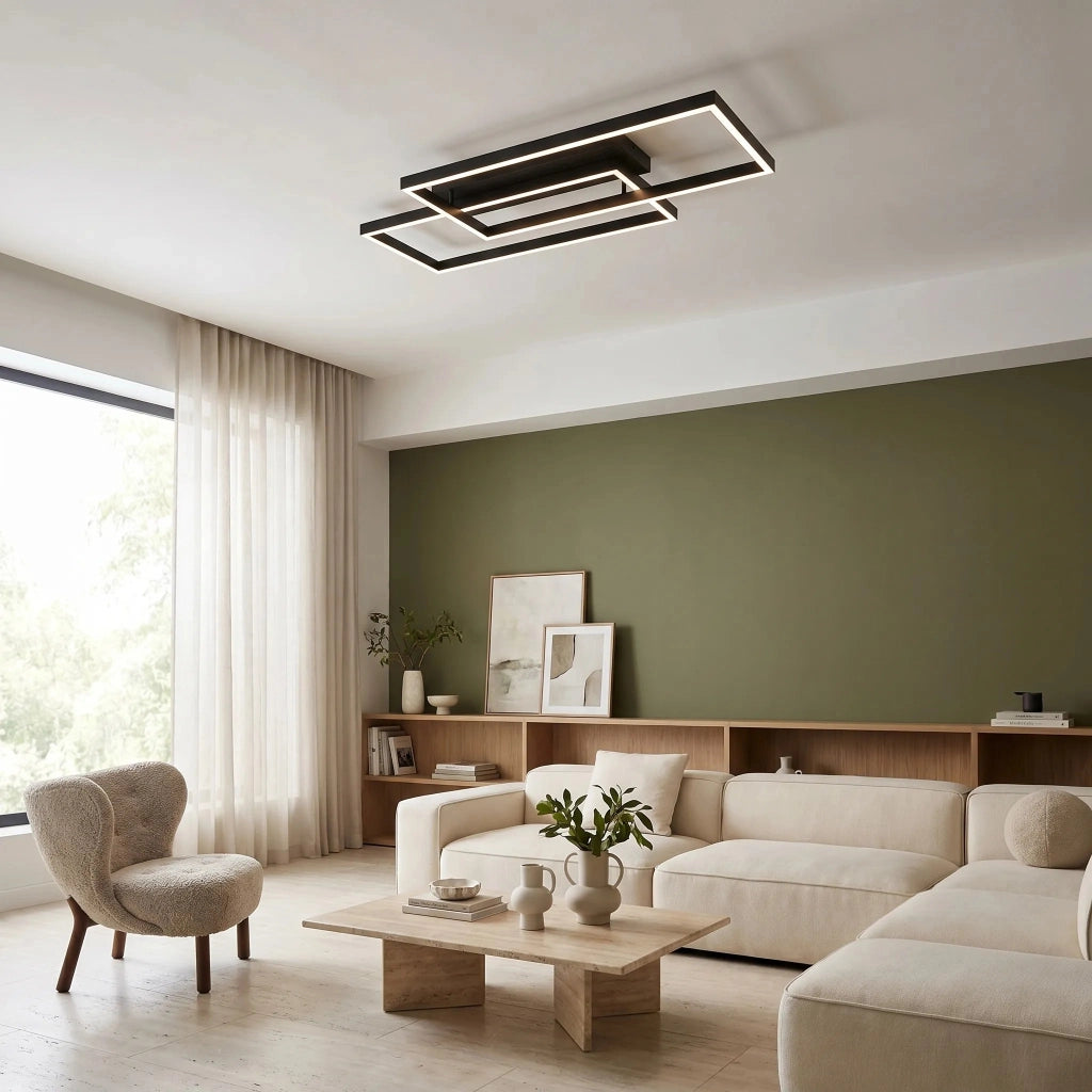 Lampada Da Soffitto Led Swe059-c Black