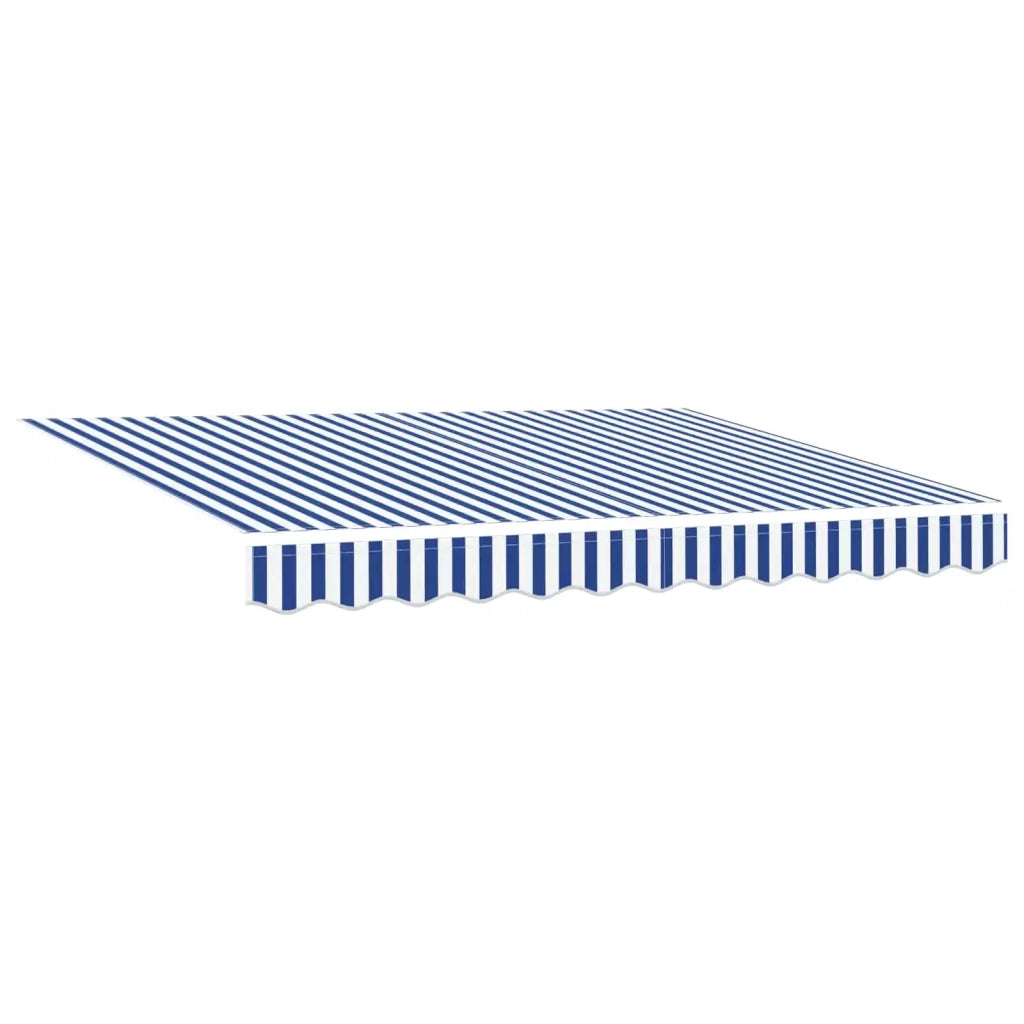 Cornice per Tenda Manuale con LED Blu e Bianco 3,5 x 2,5 m 3420591