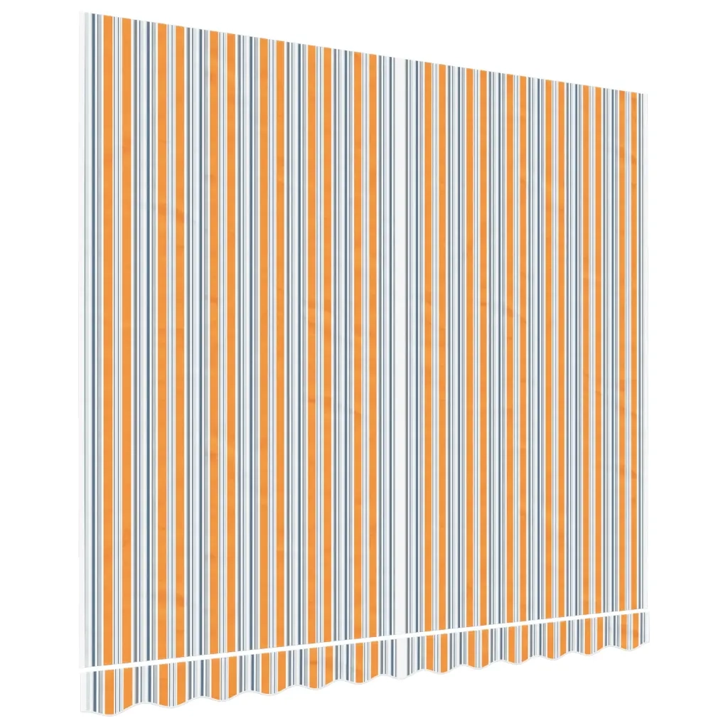Tessuto di Ricambio per Tenda Strisce Multicolore 3x2,5 m 367724