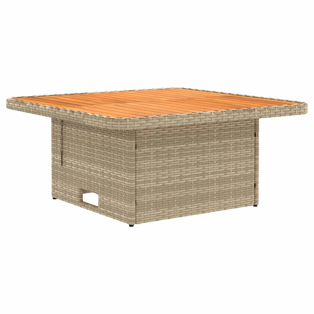 Divano da esterno-Divano da Giardino con Braccioli e Tavolo Alzabile 2 Pezzo 937536
