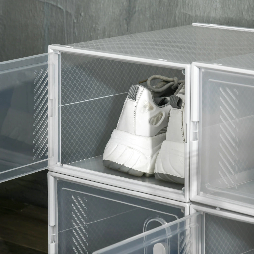 Armadio Scarpe Modulare ¨C Minimal ¨C Trasparente 25x35x19 cm