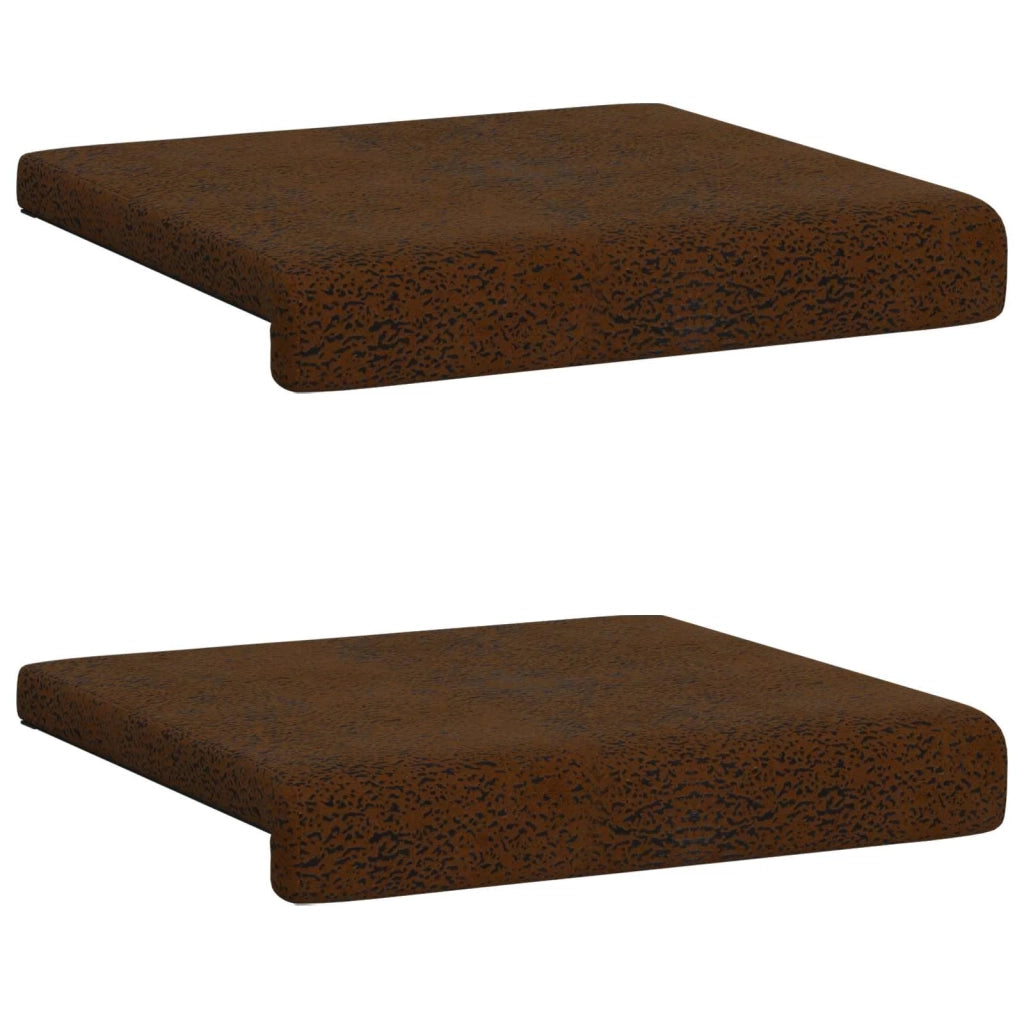 Cuscino per panchina 2 pcs Tessuto scamosciato sintetico 42043047