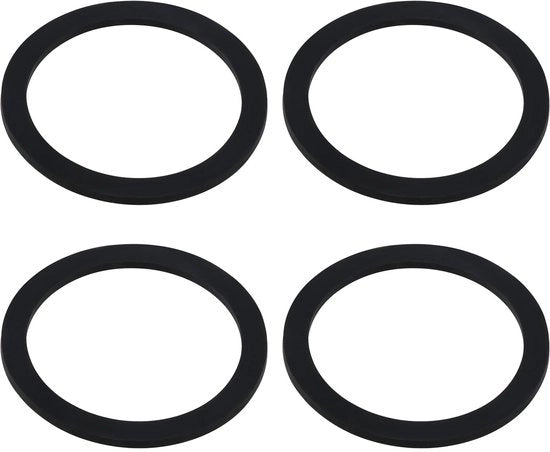 Afdichting per Afvoer per Doccia - Materiale di Alta Qualità - 4 Pezzi - Nero 105x85x4mm - Afdichting per Afvoer