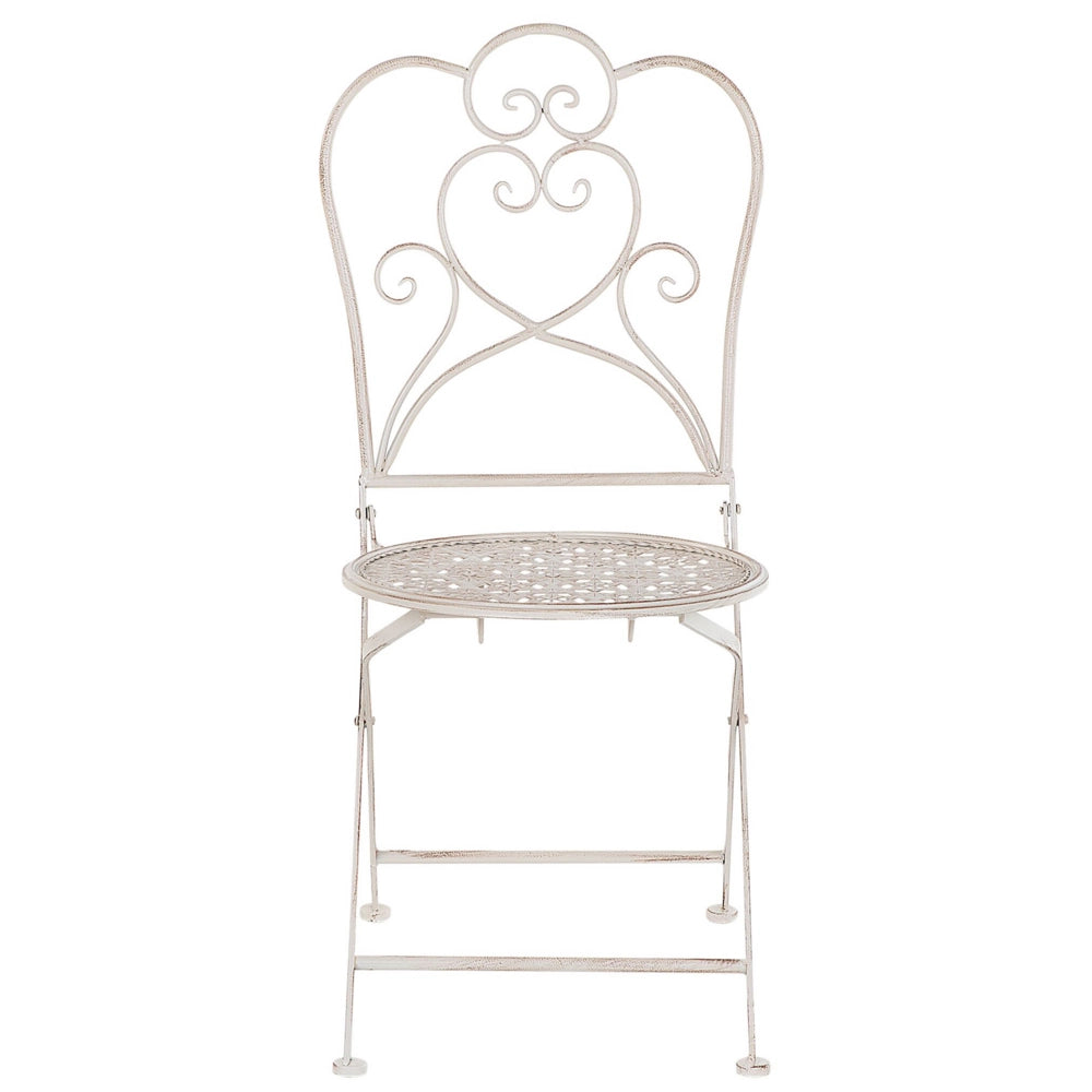 Set Bistrot Beige Tavolo 2 Sedie in stile Chic Francese