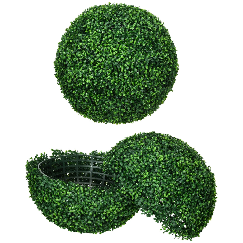 Piante Finte Sfera di Bosso ¨C Minimal ¨C Verde ?50cm Set 2 Pezzi