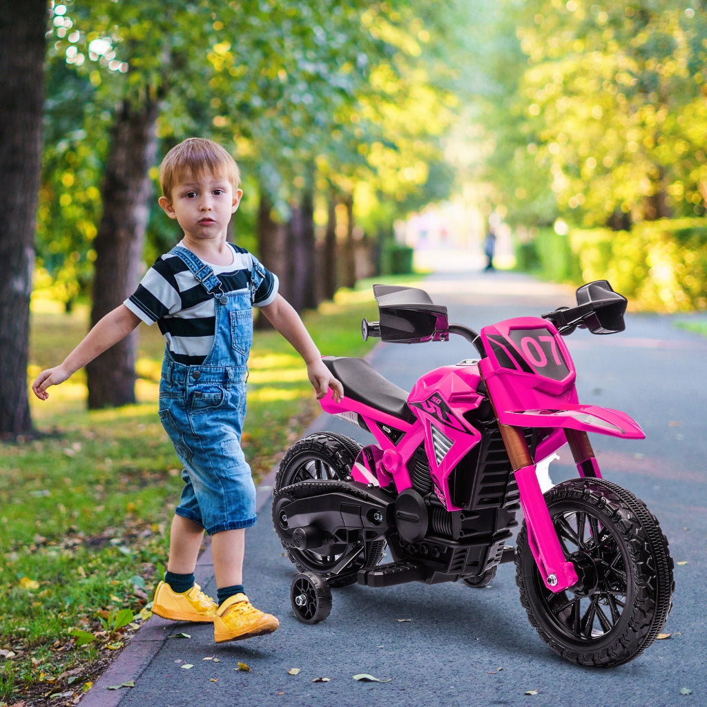 Moto per Bambini Elettrica ¨C Minimal ¨C Rosa