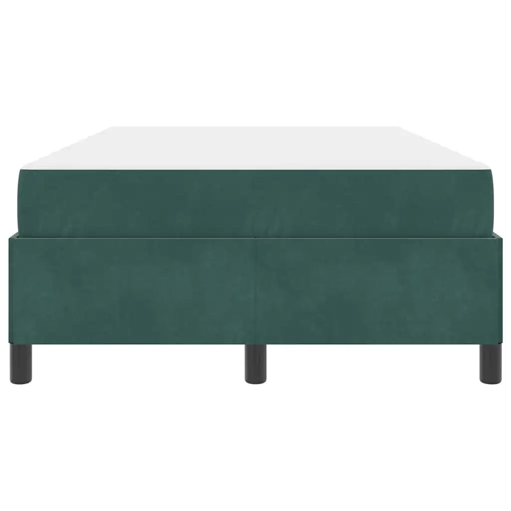 Struttura del letto-Giroletto Verde Scuro 120 x 200 cm Tessuto 827330