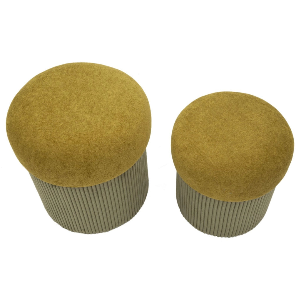 Pouf VKH723, Verde, MDF, 44x42x42 cm