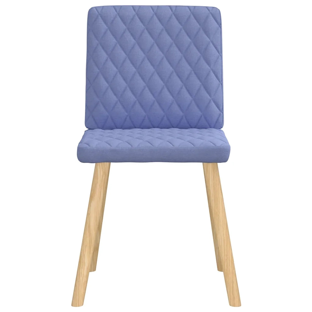 Sedie da Pranzo 6 pz Blu Jeans in Tessuto 3315501
