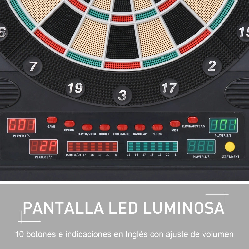 Tavolo da gioco elettronico ¨C Minimal ¨C Nero 51x6.5x57 cm