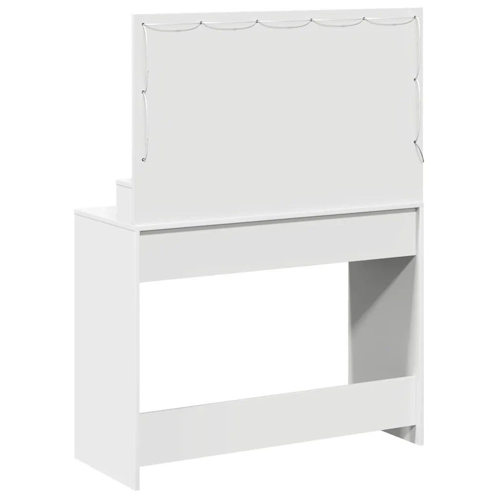 Tavolo da Trucco Bianco 100 x 41 x 135 cm Legno multistrato