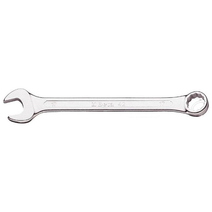 BETA Chiave Combianta a Forchetta e Poligonale Piegata Acciaio Cromato - din 3113 Uni-ISO 7738 - 42 mm 36