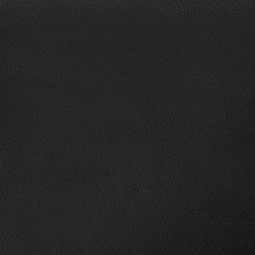 Pouf contenitore Nero 60 x 60 x 45 cm Pelle sintetica 876831
