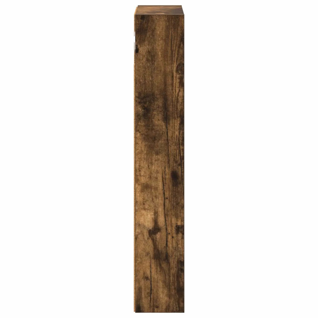 Armadio da bagno a muro Quercia Affumicata 30 x 10 x 60,5 cm 889323