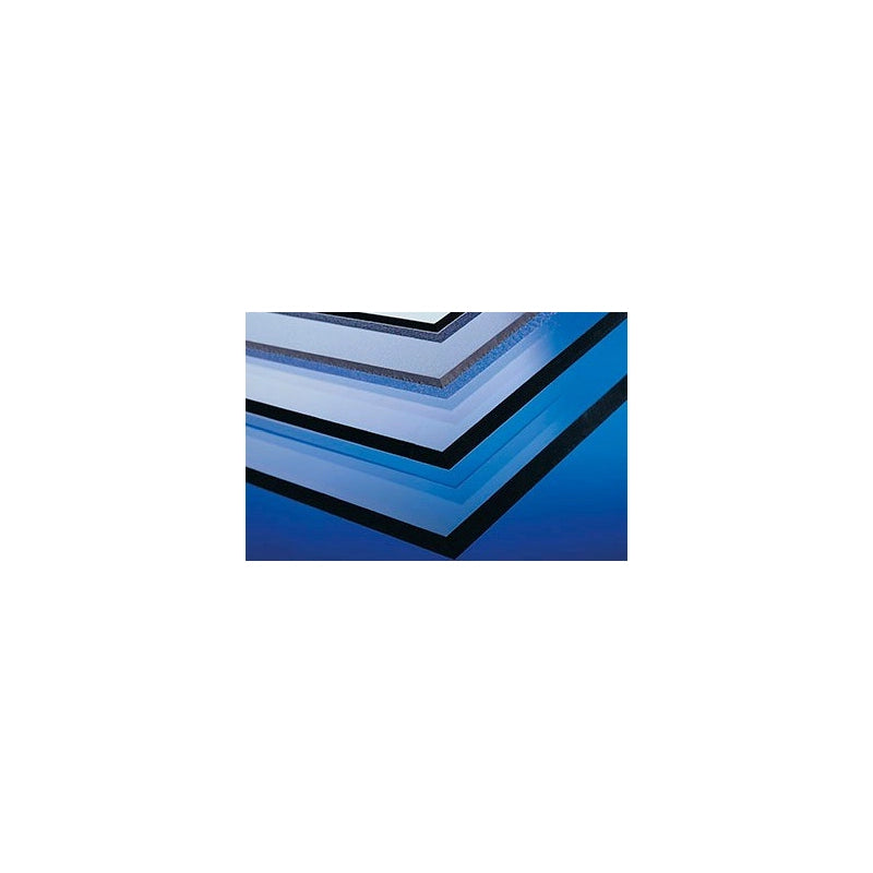 Lastra Policarbonato Compatto 3 mm Trasparente 924x463 mm