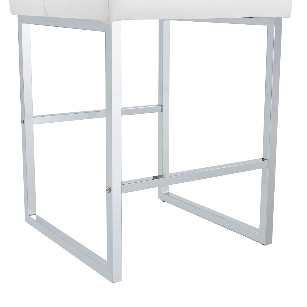 Sedie da Bar Set 2 Pezzi ¨C Xylo ¨C Gambe in Metallo, Design Moderno, Stile Nordico