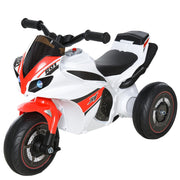 Moto Cavalcabile per Bambini   Bianco e Rosso