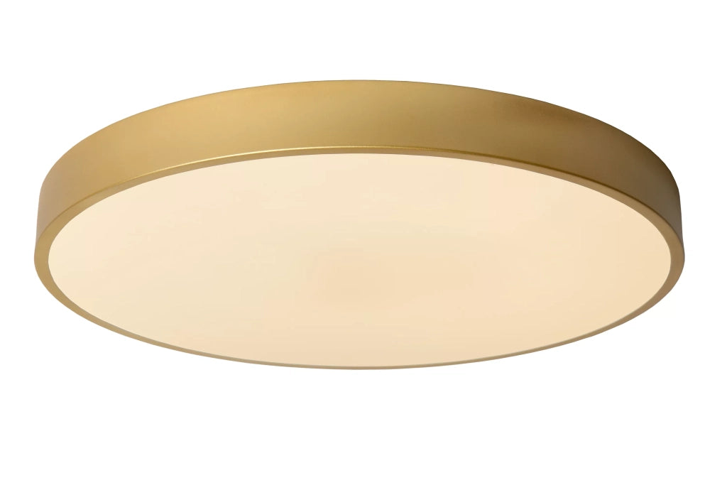 Plafoniera Lucide UNAR Ø50 LED 36W dimmerabile oro