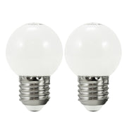 Polux PARTY 2 lampadine LED 36V E27 G45 3000K bianche