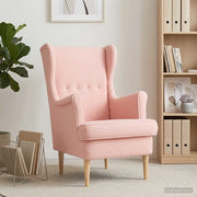 Poltrona Rosa Bouclé 42029892