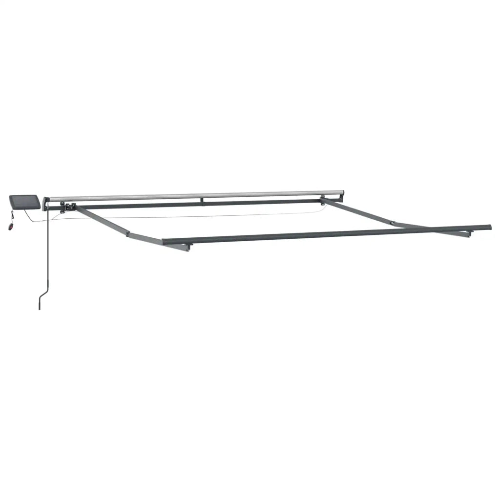 Tenda da Sole | Tenda Retrattile Nero 300 x 250 cm Tessuto