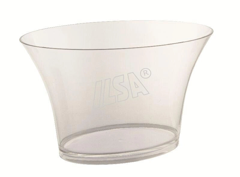 Secchiello champagne in acrilico trasparente 33 cm