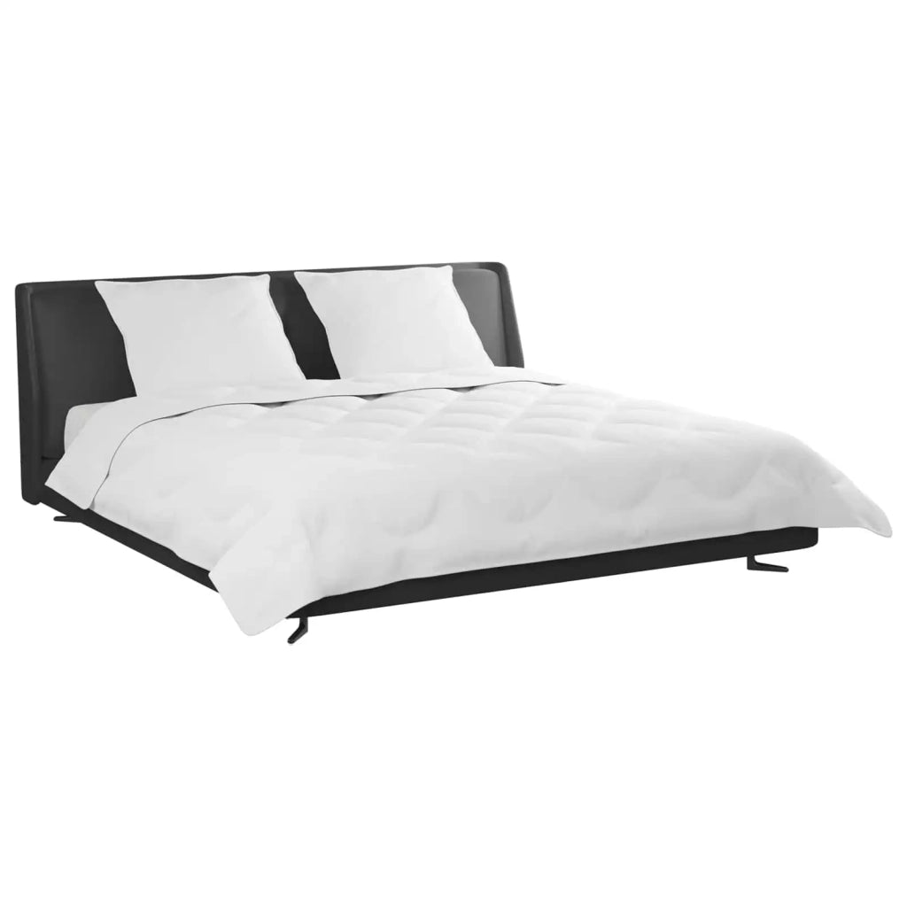 Piumone con cuscino 3 pcs Bianco Microfibra 3377391