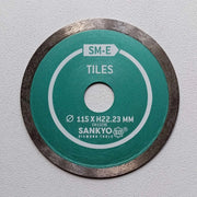 Sankyo sm-e 115mm disco diamantato universale per taglio piastrelle ceramica e gres