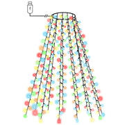 Rete di Luce per Albero di Natale 150 LED Multicolore 150 cm CFW9495973