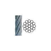 Galvanized Steel Rope 19 Wires Electrician 100 M dia. 3mm