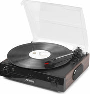 Letto Vinyl con Bluetooth, Altoparlanti Integrati e Porta USB - Nero